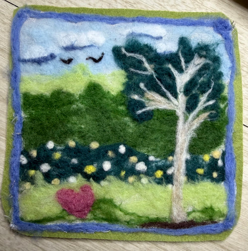11/28 Painting with Wool: Needle Felting Workshop- Raleigh, NC